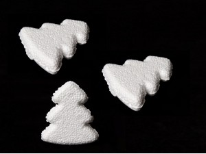 Пінопластова ялинка 3D, 6 см
